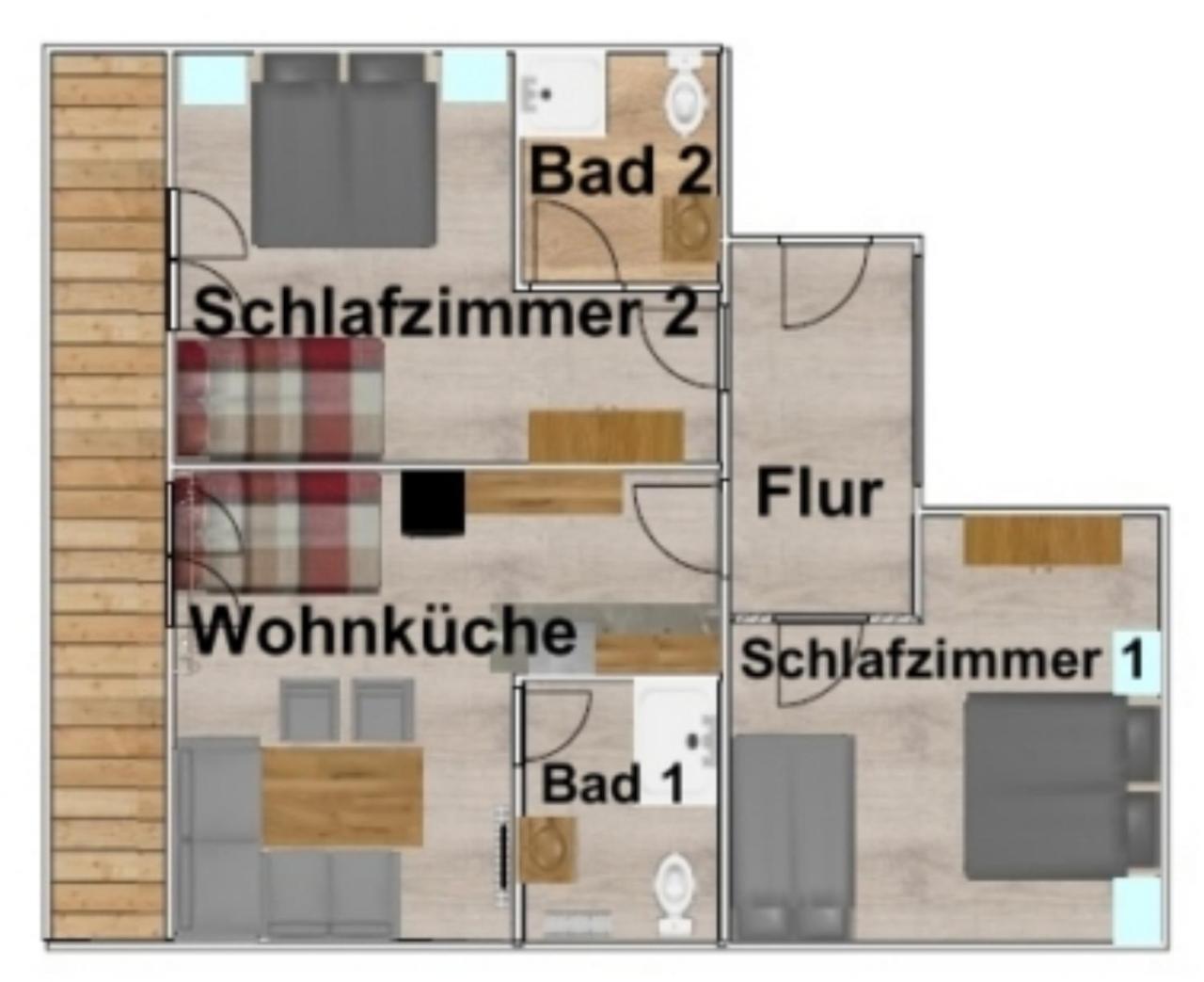 Hotel Gletschermuehle Flattach Δωμάτιο φωτογραφία